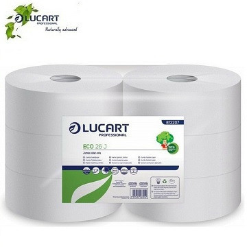 Toalettpapír Lucart ECO 26J 80% 812207