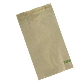   1 kg barna sütőipari papírzacskó pékárunak13x5x25 cm 1000db/csomag