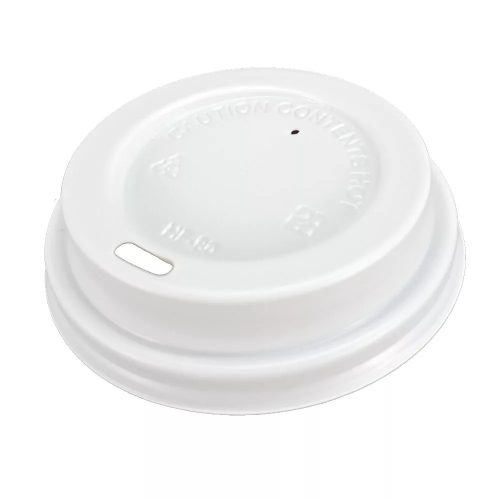 Fehér tető 2dl papírpoharakra (⌀80mm) 50 db/csomag